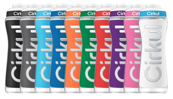 22oz. Grip Squeeze Plastic Bottle & Sport Lid L3
